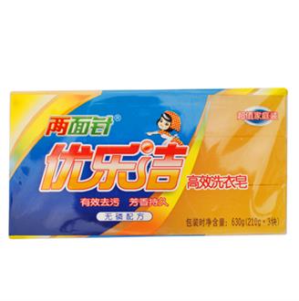 菲银在线优乐洁高效洗衣皂102g*3块